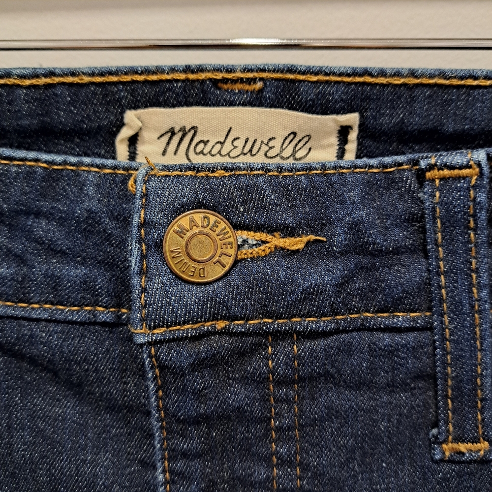 Madewell Curvy High-Rise Skinny Lucille Indigo Wash Minimalist Normcore Jeans 28 - Picture 5 of 16